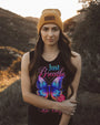 Just Breathe Everything Is Going To Be Okay Inspirational Butterfly Graphic AOP Shirts _9_ U8DPv