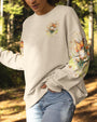 Just Breathe Everything Is Going To Be Okay Inspirational Butterfly Tulip Floral AOP Shirts _8_ 6RRAU