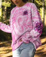 Just Breathe Everything Is Going To Be Okay Pink Tie Dye Sunflower AOP Shirts _2_ KOp3R