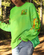 Just Breathe Everything Is Going To Be Okay Tie Dye Frog Graphic Tee for Women AOP Shirts _9_ PWcSe