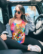 Just Breathe Everything Is Going To be Okay Tie Dye Dragonfly Graphic Tee for Women AOP Shirts _12_ tBMD3