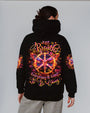 Just Breathe Everything Is Going to Be Okay Butterfly and Peace Sign Motivational AOP Shirts _12_ 3j77y
