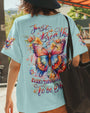 Just Breathe Everything Is Going to Be Okay Colorful Butterfly AOP Shirts _13_ kGSnf