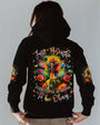 Just Breathe Everything Is Going to Be Okay Colorful Dragonfly Flower AOP Shirts _7_ Vatjy