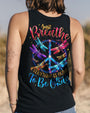 Just Breathe Everything Is Going to Be Okay Colorful Dragonfly Peace Sign AOP Shirts _13_ 1MyTg