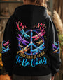 Just Breathe Everything Is Going to Be Okay Colorful Dragonfly Peace Sign AOP Shirts _7_ SugY6