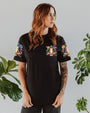 Just Breathe Everything Is Going to Be Okay Colorful Meditating Frog AOP Shirts _13_ ouImG