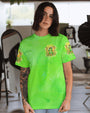 Just Breathe Everything Is Going to Be Okay Cute Frog Green Peaceful AOP Shirts _13_ dwrOA