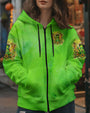 Just Breathe Everything Is Going to Be Okay Cute Frog Green Peaceful AOP Shirts _8_ bVQZP
