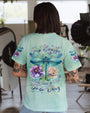Just Breathe Everything Is Going to Be Okay Dragonfly and Flowers AOP Shirts _5_ bpwmM