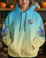 Just Breathe Everything Is Going to Be Okay Dragonfly and Flowers Motivational AOP Shirts _4_ FXB5Q