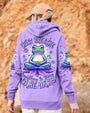 Just Breathe Everything Is Going to Be Okay Frog Mindful Yoga AOP Shirts _11_ ue8Cm