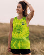 Just Breathe Everything Is Going to Be Okay Green Frog Tie Dye AOP Shirts _10_ pEauO