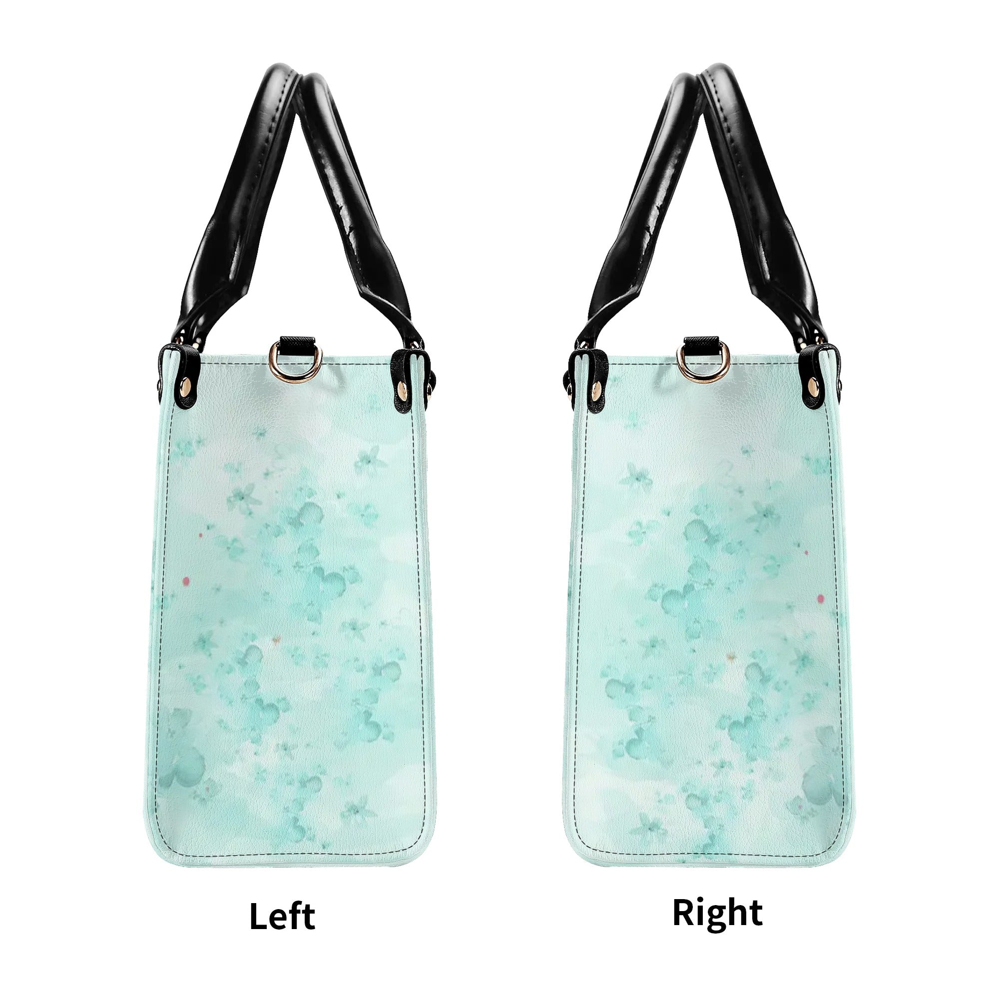 Just Breathe Everything Is Going to Be Okay Mint Green Butterfly Floral Hippie Leather Bag _3_ ZkvdA
