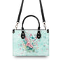 Just Breathe Everything Is Going to Be Okay Mint Green Butterfly Floral Hippie Leather Bag _4_ YPoy7
