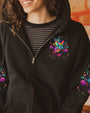Just Breathe Everything Is Going to Be Okay Motivational Butterfly Floral Quote AOP Shirt _9_ SgXmO