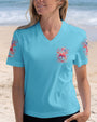 Just Breathe Everything Is Going to Be Okay Motivational Peaceful Flamingo AOP Shirts _2_ c4iT4