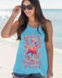 Just Breathe Everything Is Going to Be Okay Motivational Peaceful Flamingo AOP Shirts _9_ WGkbm