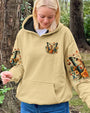 Just Breathe Everything Is Going to Be Okay Vintage Butterfly and Floral AOP Shirts _6_ HwsBy