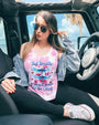 Just Breathe Everything Will Be Okay Tie Dye Dragonfly Graphic for Women AOP Shirts _9_ 9Lbww