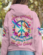 Just Breathe Everything is Going to Be Okay Colorful Dragonfly and Flower Graphic AOP Shirts _5_ f9VVK