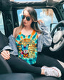 Just Breathe Everything is Going to Be Okay Tie Dye Butterfly Positive AOP Shirts _5_ 2Vm6O