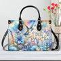 Just Breathe Hummingbird Watercolor Floral Hippie Leather Bag Gift for Women _3_ YWGWl