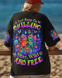 Just Keep On Chilling Stay Wild and Free Fun Frog Colorful Summer AOP Shirts _4_ TuFnT