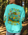 Just a Girl with a Gypsy Soul Peace Sign Car Tie Dye Design for Women AOP Shirts _10_ SMeyW