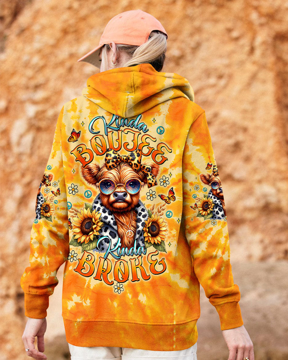 Kinda Boujee Kinda Broke Adorable Cow in Sunglasses _26 Sunflower Design AOP Shirts _15_ 8wI1z