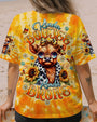 Kinda Boujee Kinda Broke Adorable Cow in Sunglasses _26 Sunflower Design AOP Shirts _1_ pcGR0
