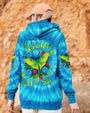 Let It Be Whisper Words of Wisdom Luna Moth Tie Dye Design for Women AOP Shirts _2_ iPkVR