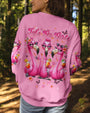 Let_E2_80_99s Go Girls Flamingo Pink Flamingo Cocktail Summer Beach Tee for Women AOP Shirts _9_ Tapym