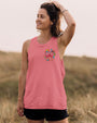 Lets Go Girls Flamingo and Cocktails Tropical Pink Beach Graphic Tee for Women AOP Shirts _13_ OSn5a