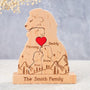 Lion Family New Version Personalized Wooden Lion Family Puzzle_1