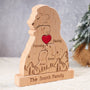 Lion Family New Version Personalized Wooden Lion Family Puzzle_2
