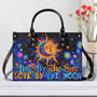 Live by the Sun Love by the Moon Boho Celestial Sun _26 Moon Hippie Leather Bag _1_ iNXow