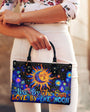 Live by the Sun Love by the Moon Boho Celestial Sun _26 Moon Hippie Leather Bag _3_ cO4tH