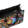 Live by the Sun Love by the Moon Celestial Floral Inspirational Hippie Leather Bag _10_ OOvQx