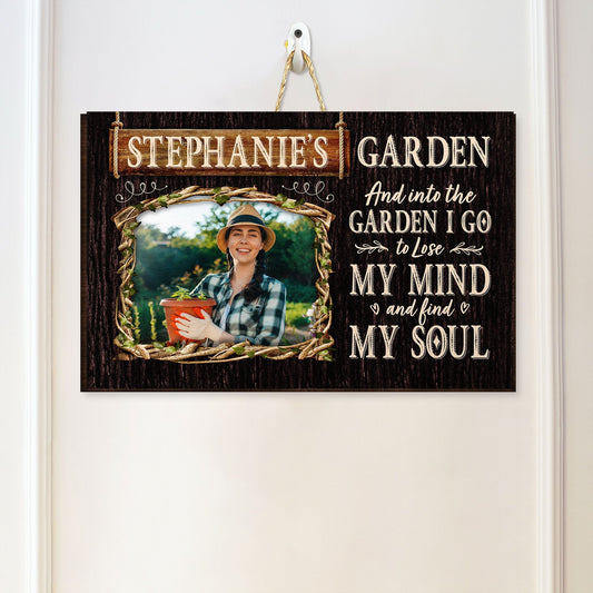 Lose My Mind And Find My Soul Personalized Custom Shaped Wood Sign Garden Decor Gift For Mom Wife Daughter Friends Garden Lovers_2_85ff10b8 3d3d 474e 8ab2 a2c94f9f91a0