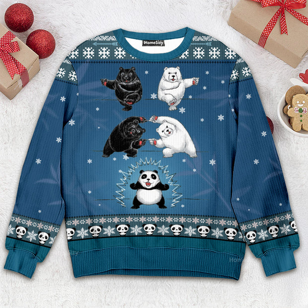 Panda Fusion - Christmas Gift For Adults - Ugly Christmas Sweater QT309282