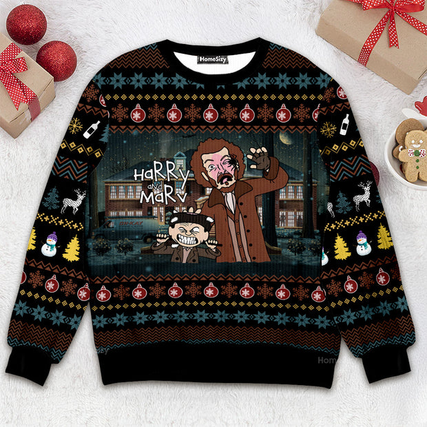 Home Alone Christmas Ugly Sweater QT211214Hj