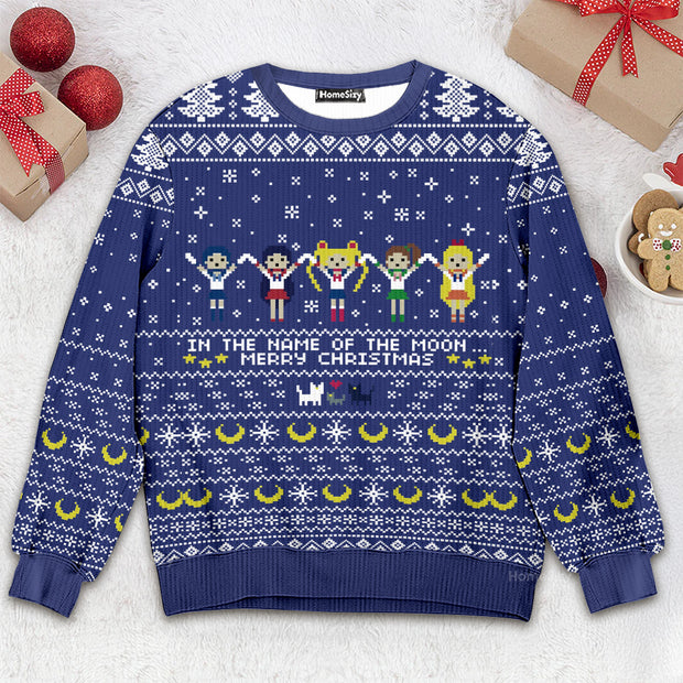 Sailor Moon Christmas Ugly Sweater QT210180Hj
