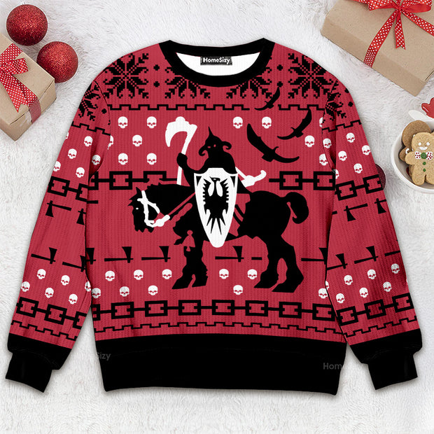 Death Dealer - Christmas Gift For Adults - 3D Christmas Ugly Sweater QT309721