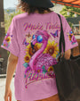 Make Today Flamazing Pink Flamingo Inspirational Graphic AOP Shirts _1_ mrQwQ