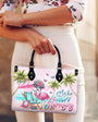 Make Today Flamazing Pink Flamingo SummerBeach Leather Bag for Women _10_ 1nC9V