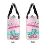 Make Today Flamazing Pink Flamingo SummerBeach Leather Bag for Women _6_ CY37N