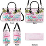 Make Today Flamazing Pink Flamingo SummerBeach Leather Bag for Women _9_ CgAQC