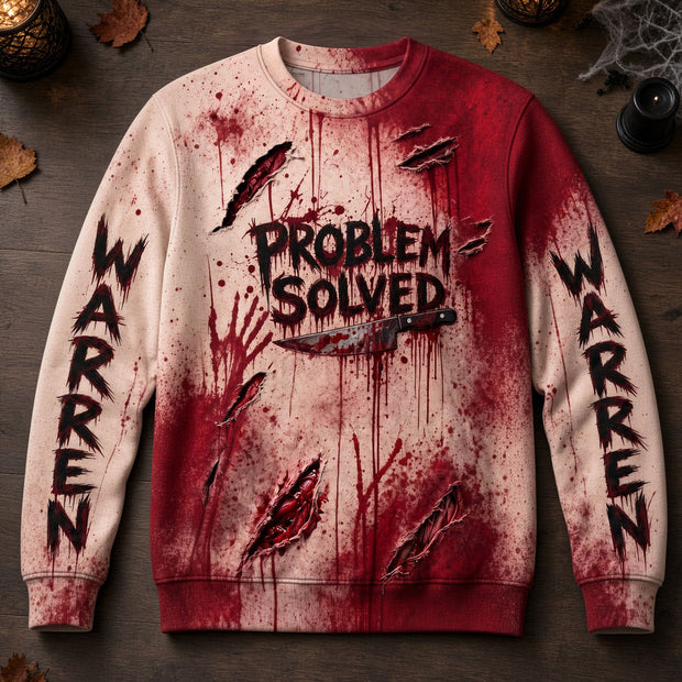 Creepy Shirt - Personalized All Over Shirt - Halloween Gift For Him