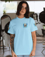 My Angel Has Paws Blue Wings Paw Pet Loss Remembrance AOP Shirts _13_ Zblus